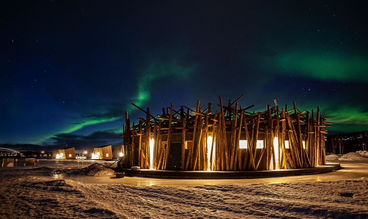 Arctic Bath Hotel in Harads, Sweden