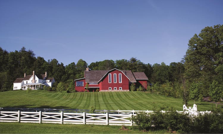 The Barn at Blackberry Farm in Walland, Tennessee