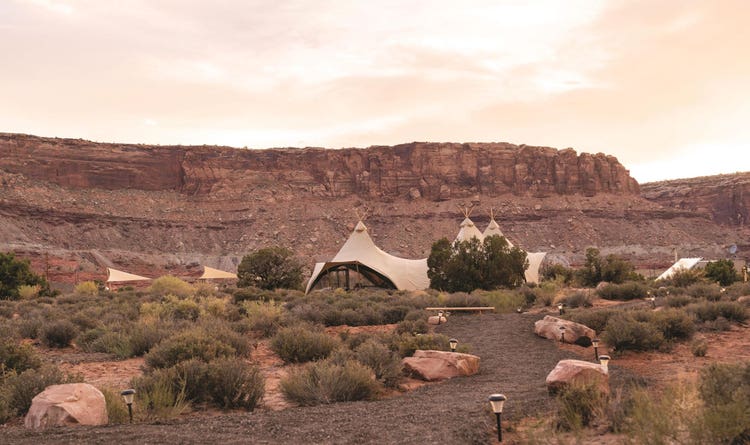 The Great Smoky Mountains are minutes from Gatlinburg, Tennessee.