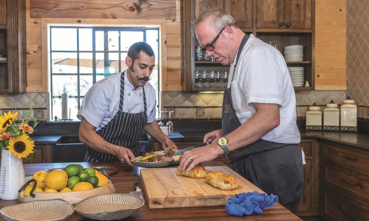 Chef Porter, a native Arizonan who helms TERRA Farms culinary operations